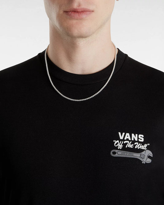 Vans Men's Wrenched T-Shirt Black VN000J4CBLK