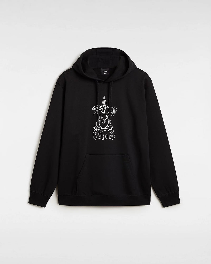 Load image into Gallery viewer, Vans Unisex Crazy Eddy 66 Loose Pullover Hoodie Black VN000JE7BLK
