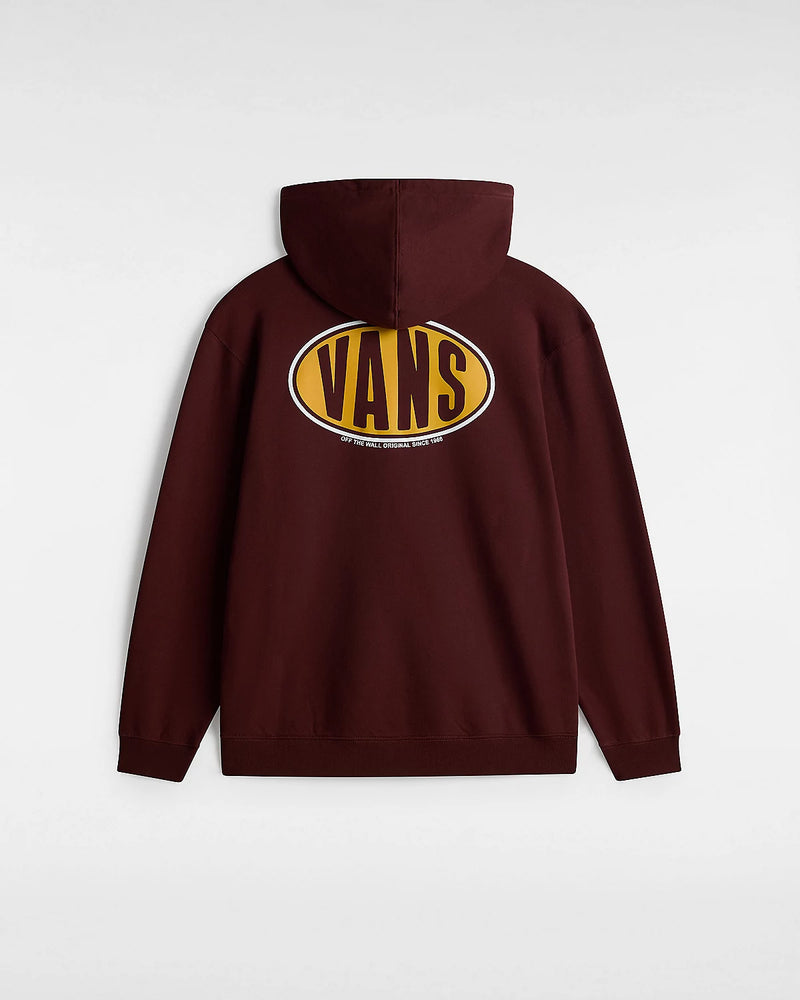 Load image into Gallery viewer, Vans Men&#39;s Spray On Loose Pullover Hoodie Bitter Chocolate VN000JSN7YO
