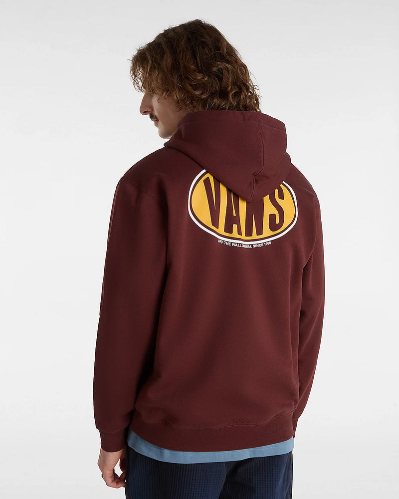 Load image into Gallery viewer, Vans Men&#39;s Spray On Loose Pullover Hoodie Bitter Chocolate VN000JSN7YO
