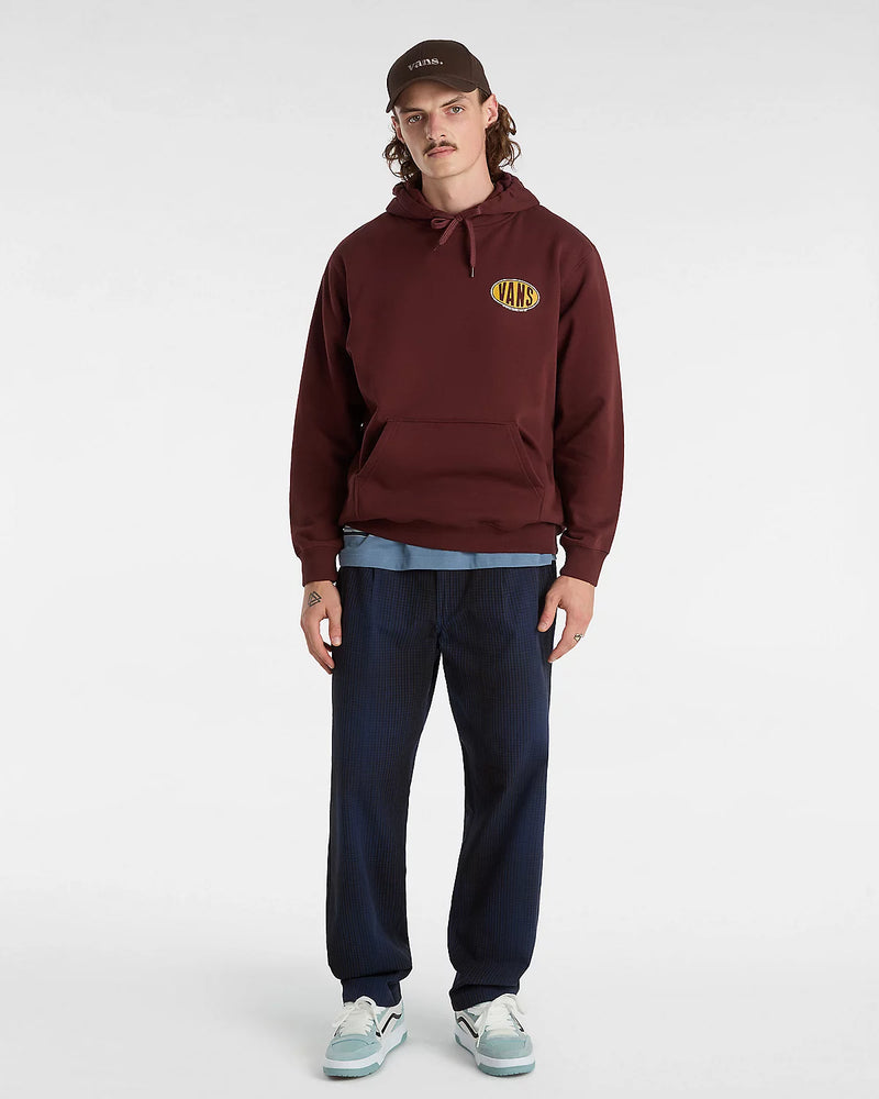 Load image into Gallery viewer, Vans Men&#39;s Spray On Loose Pullover Hoodie Bitter Chocolate VN000JSN7YO
