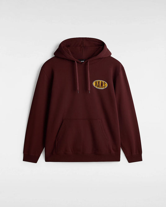 Vans Men's Spray On Loose Pullover Hoodie Bitter Chocolate VN000JSN7YO