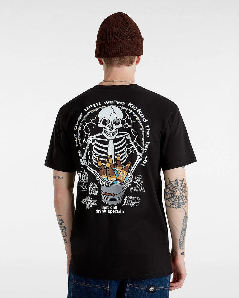 Load image into Gallery viewer, Vans Men&#39;s Bucket List T-Shirt Black VN000KA2BLK
