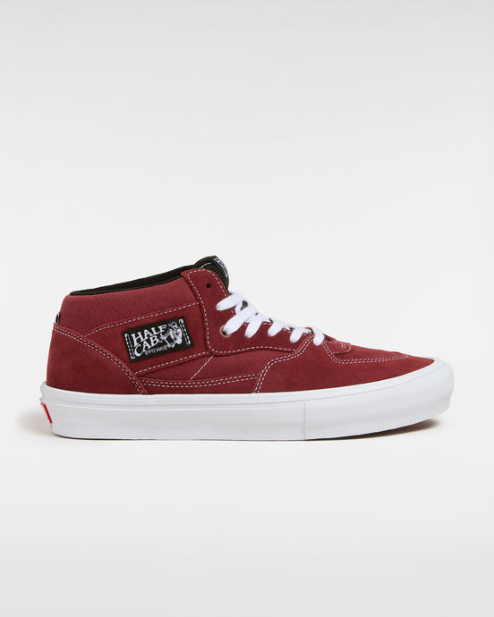 Vans Men's Skate Half Cab Shoe Burgundy/White VN0A2Z34Z28