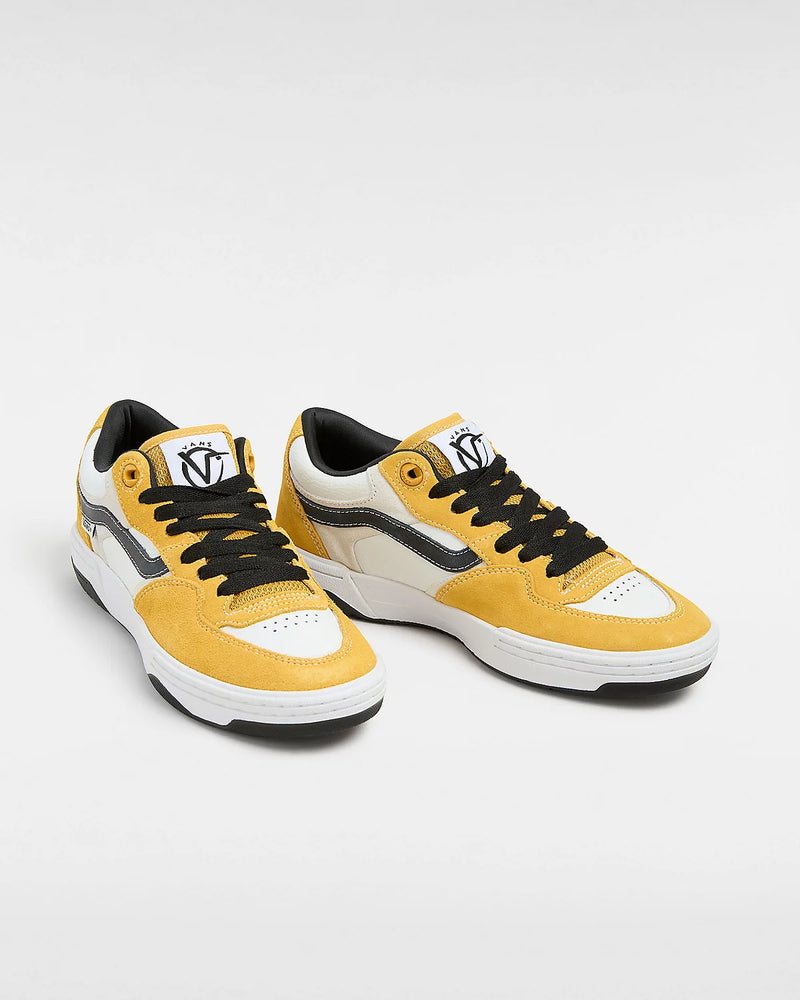 Load image into Gallery viewer, Vans Men&#39;s Rowan 2 Shoes Black/Yellow/White VN0A2Z3I05N
