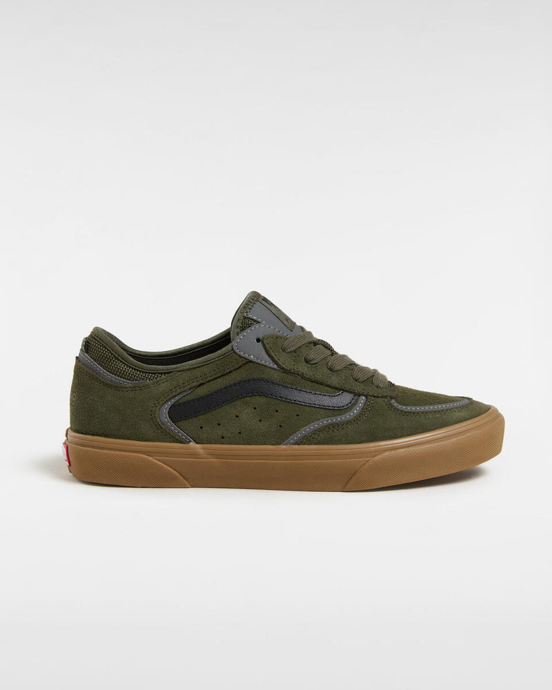 Load image into Gallery viewer, Vans Men&#39;s Skate Rowley Shoes Green/Gum VN0A2Z3O17P1
