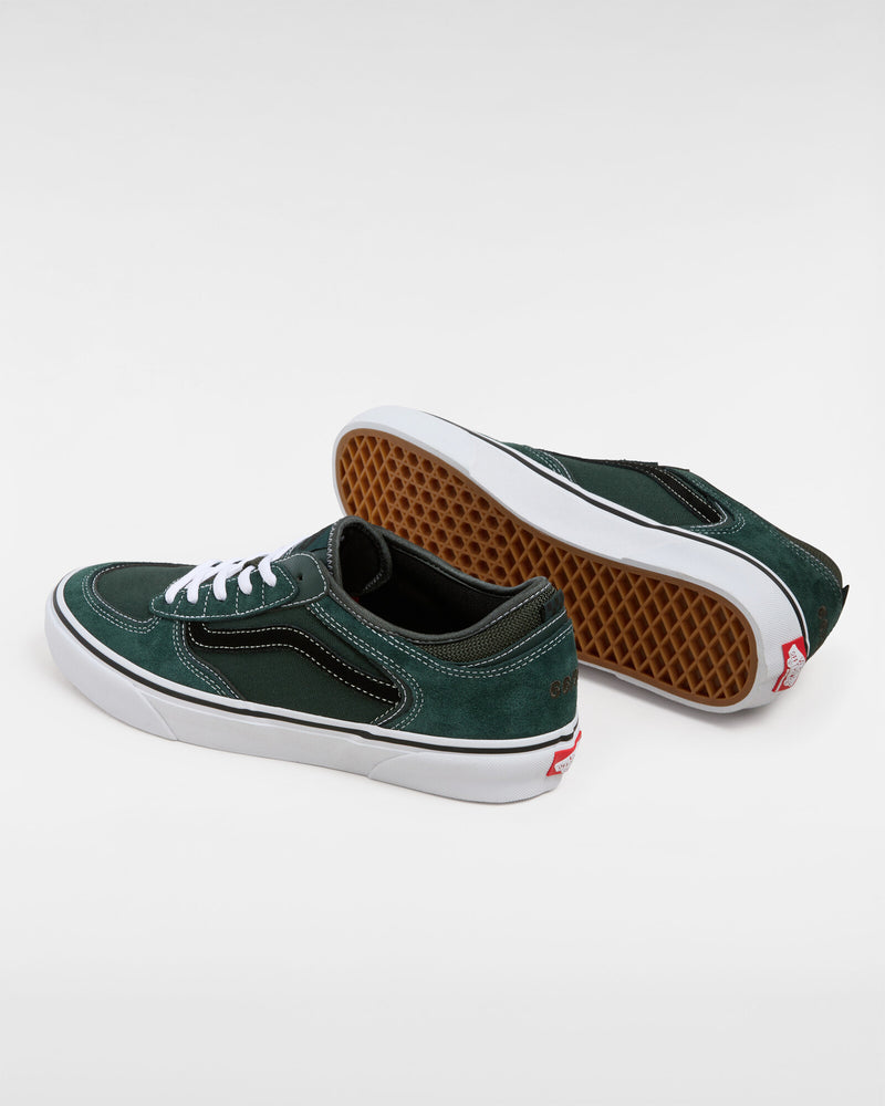 Load image into Gallery viewer, Vans Men&#39;s Skate Rowley Shoes Dark Forest VN0A2Z3O1CI
