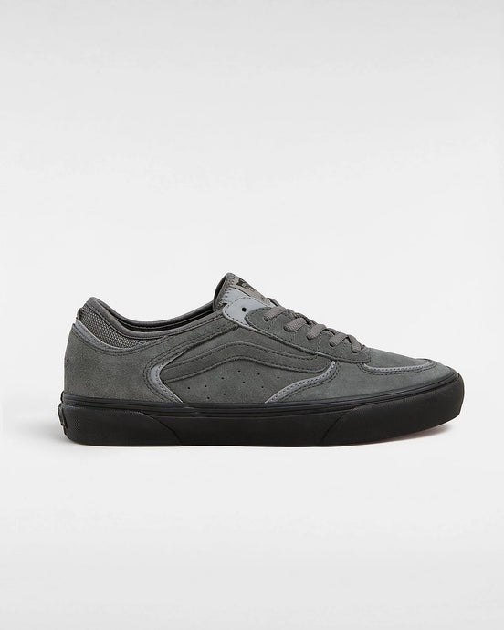 Vans Men's Skate Rowley Suede Shoes Charcoal/Black VN0A2Z3OCC8