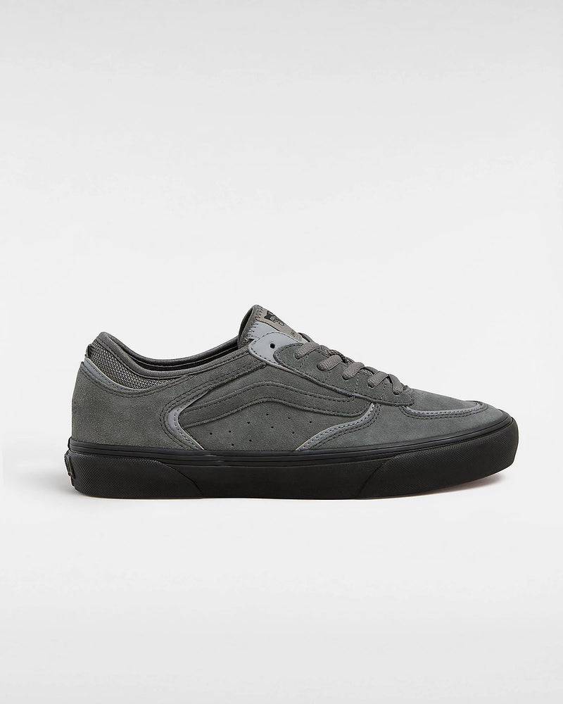 Load image into Gallery viewer, Vans Men&#39;s Skate Rowley Suede Shoes Charcoal/Black VN0A2Z3OCC8
