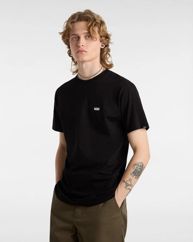 Load image into Gallery viewer, Vans Men&#39;s Left Chest Logo T-Shirt Black VN0A3CZEY28
