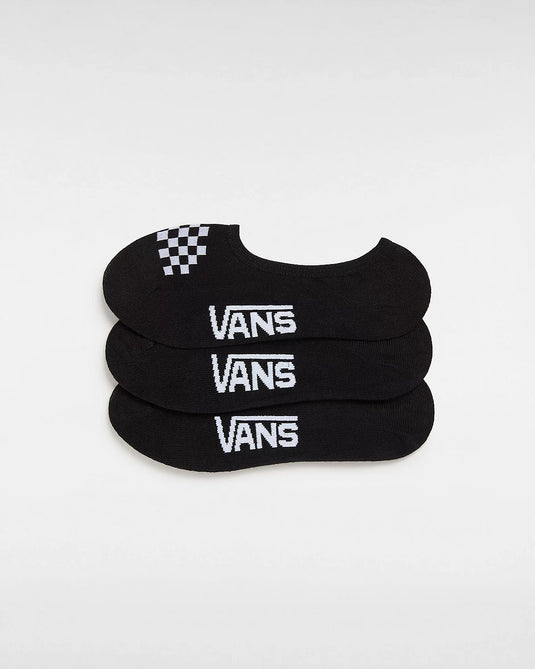 Vans Unisex Classic Canoodle (3 pairs) Socks Black VN0A48HDY28