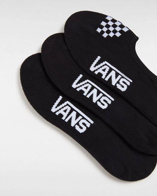 Vans Unisex Classic Canoodle (3 pairs) Socks Black VN0A48HDY28