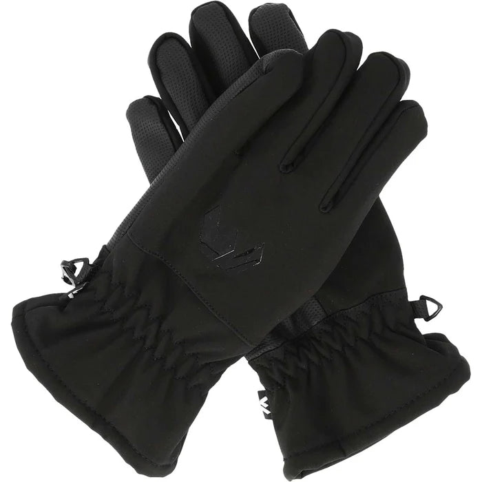 Load image into Gallery viewer, Whistler Women&#39;s Wasio Softshell Gloves Black W223259-1001
