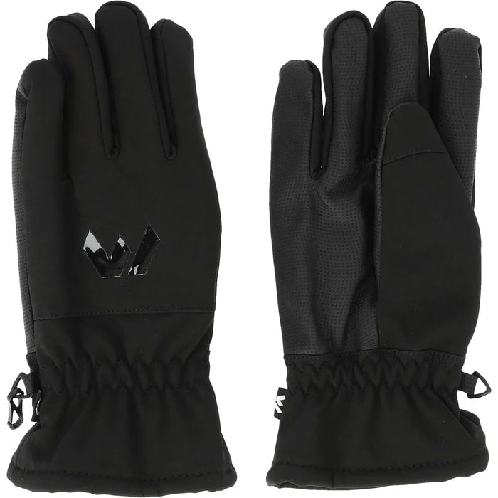 Load image into Gallery viewer, Whistler Women&#39;s Wasio Softshell Gloves Black W223259-1001
