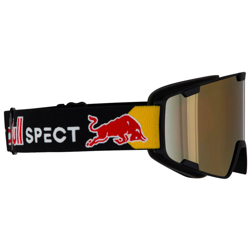 Load image into Gallery viewer, Red Bull Spect Goggles Black/Brown/Gold PARK-20G03
