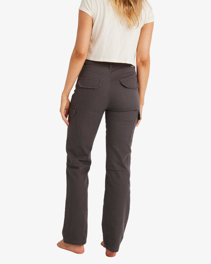 Load image into Gallery viewer, Billabong Women&#39;s Wall To Wall High Waist Jeans Black Sands ABJDP00135_BSD
