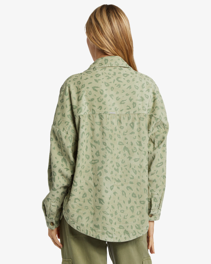 Load image into Gallery viewer, Billabong Women&#39;s Stoked On You Long Sleeves Shirt Crystal Cove ABJWT00511-GEZ0
