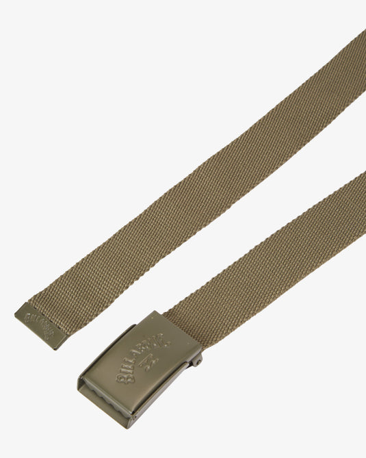 Billabong Men's Cog Scout Belt Military ABYAA00263-MIL