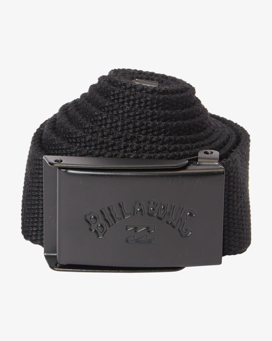 Billabong Men's Cog Scout Belt Stealth ABYAA00263-STH