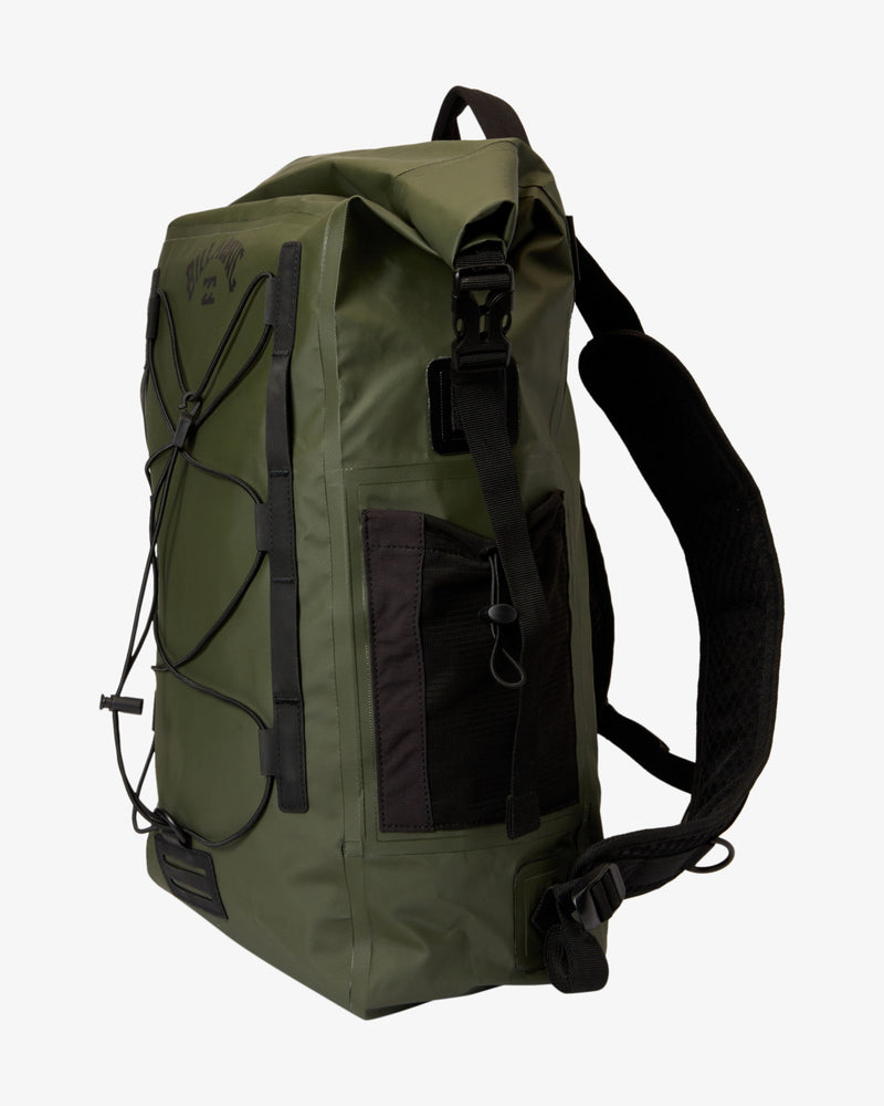 Load image into Gallery viewer, Billabong Unisex Surftrek Storm 40L Roll-Top Wet/Dry Backpack Military ABYBP00161-MIL
