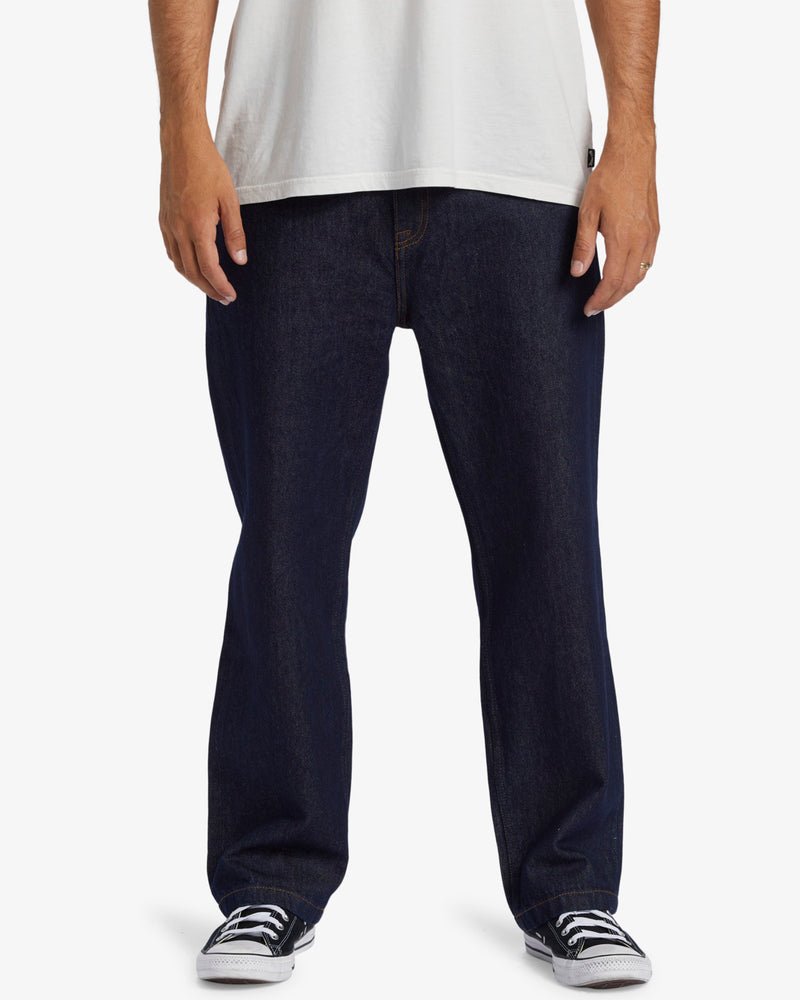 Load image into Gallery viewer, Billabong Men&#39;s 73 Relax Fit Denim Pants Salt Water Rinse ABYDP00111-SLW
