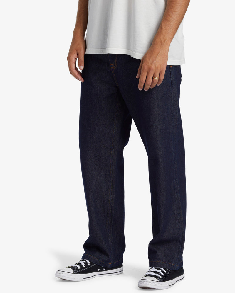 Load image into Gallery viewer, Billabong Men&#39;s 73 Relax Fit Denim Pants Salt Water Rinse ABYDP00111-SLW
