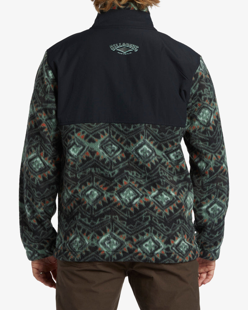 Load image into Gallery viewer, Billabong Men&#39;s Boundary Re-Issue Polar Fleece Black ABYFT00464-BLK
