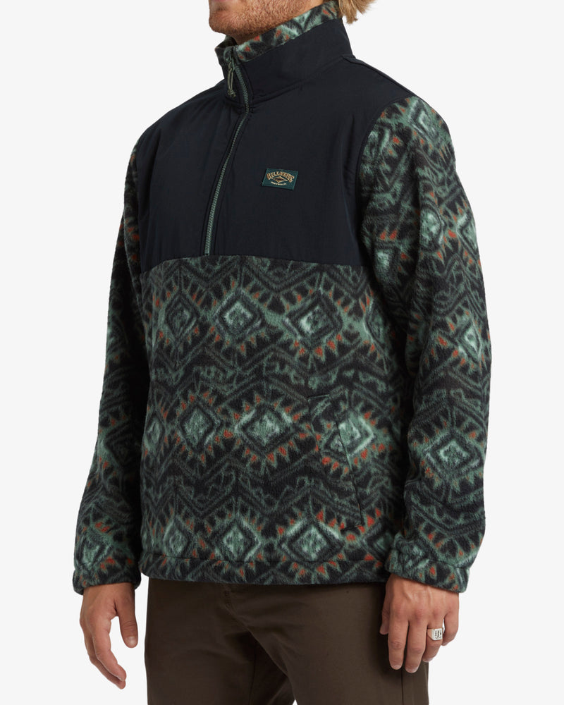 Load image into Gallery viewer, Billabong Men&#39;s Boundary Re-Issue Polar Fleece Black ABYFT00464-BLK
