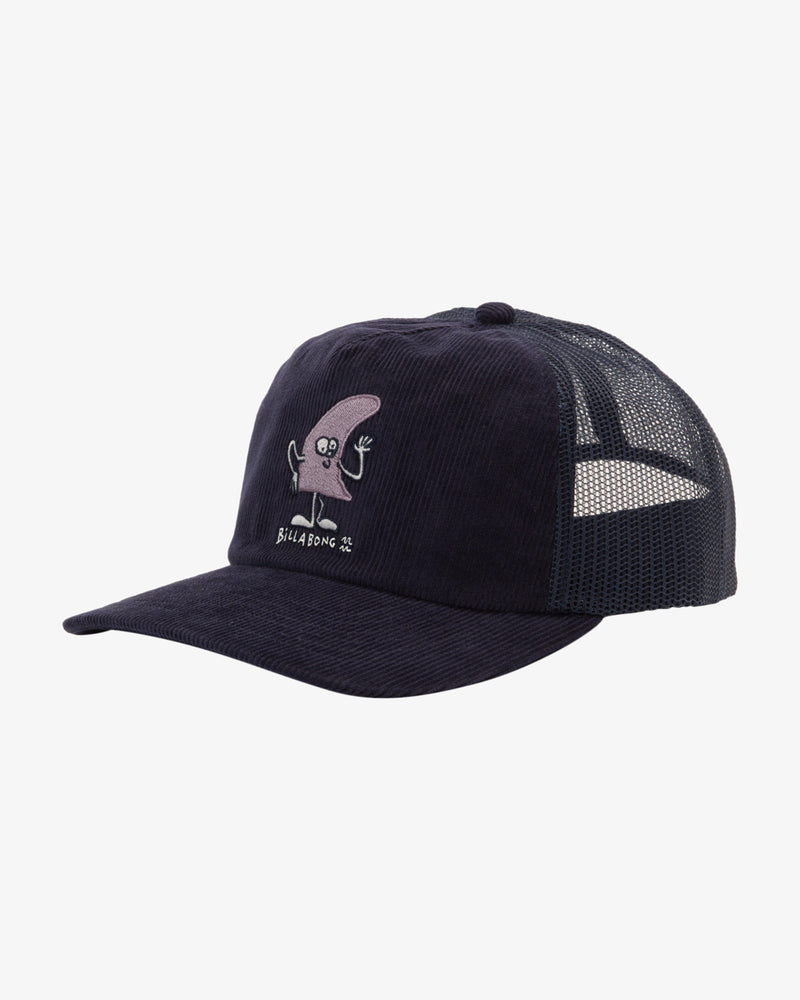 Load image into Gallery viewer, Billabong Men&#39;s Lounge Trucker Cap Dusty Navy ABYHA00495-BSP0
