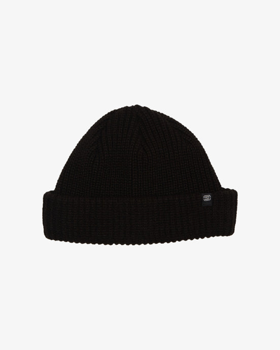 Billabong Men's Bracket Cuff Beanie Black ABYHA00504-BLK