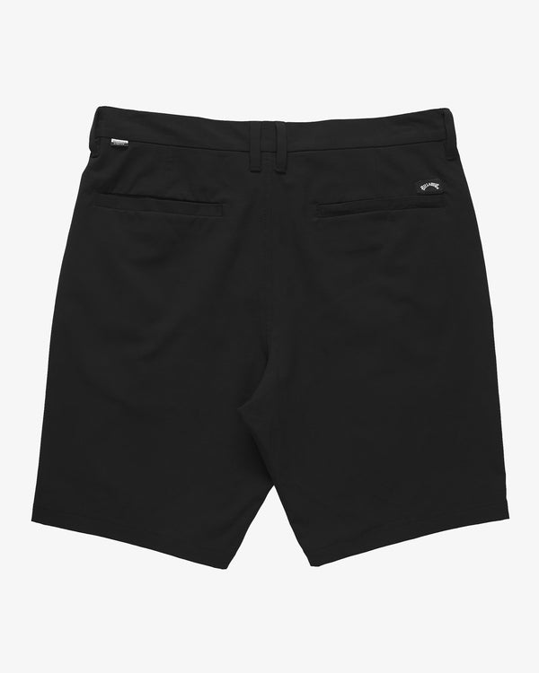 Load image into Gallery viewer, Billabong Men&#39;s Crossfire Solid 20&quot; Submersible Walkshorts Black ABYHY03002-BLK
