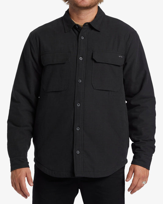 Billabong Men's Westport Workwear Jacket Washed Black ABYJK00206_WAA