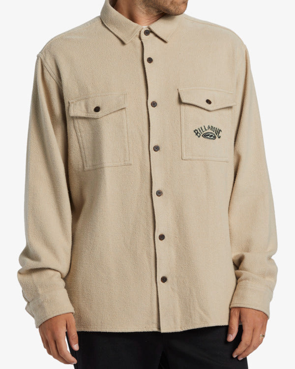 Load image into Gallery viewer, Billabong Men&#39;s Bong Days Long Sleeve Shirt SanD ABYWT00268_SND
