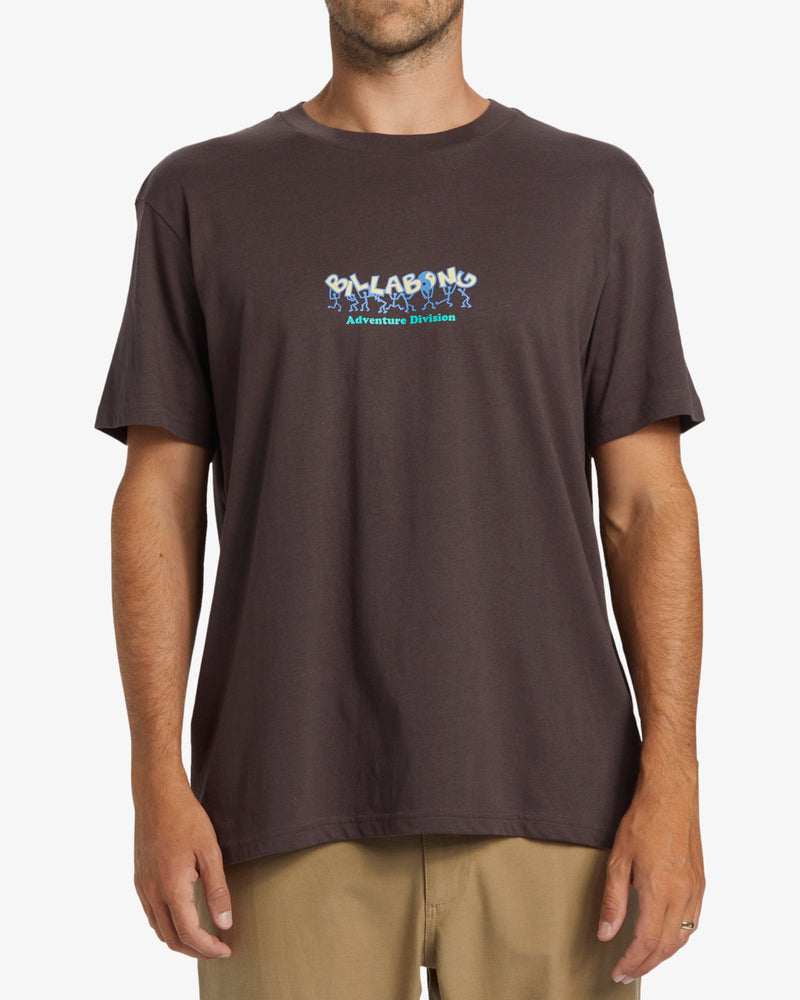 Load image into Gallery viewer, Billabong Men&#39;s Ascend Short Sleeve T-shirt Plum ABYZT02477-PSN0
