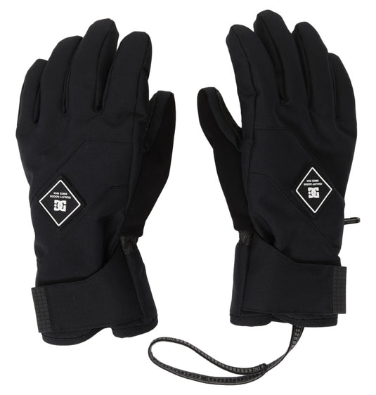 DC Kids' Franchise Technical Snowboard/Ski Gloves Black ADBHN03007_KVJ0