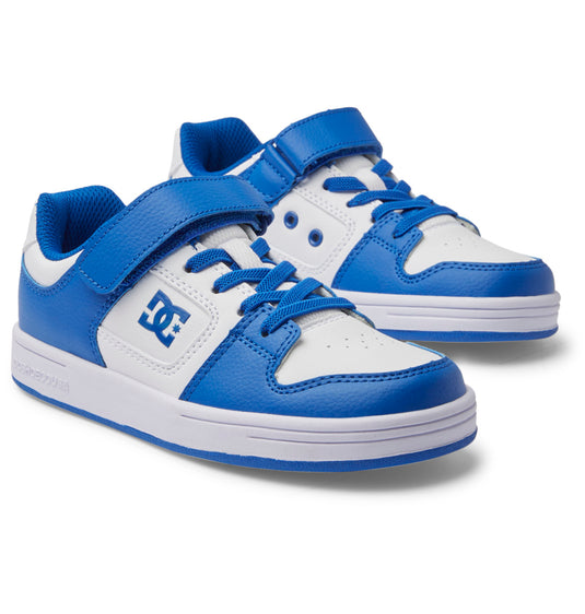 DC Kid's Manteca 4 V Sn Shoes White/Blue ADBS300385-WBL