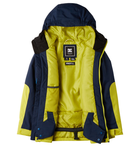 DC Kids' Defiant Snowboard/Ski Jacket (8-16) Dress Blues ADBTJ03030_BTK0