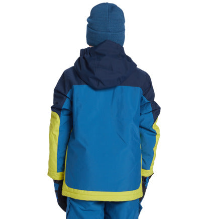 DC Kids' Defiant Snowboard/Ski Jacket (8-16) Dress Blues ADBTJ03030_BTK0