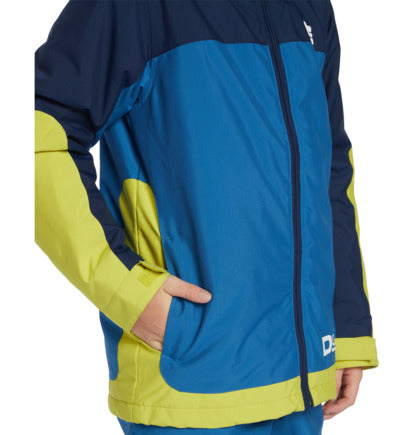 Load image into Gallery viewer, DC Kids&#39; Defiant Snowboard/Ski Jacket (8-16) Dress Blues ADBTJ03030_BTK0
