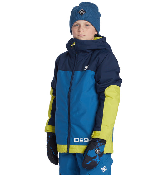 DC Kids' Defiant Snowboard/Ski Jacket (8-16) Dress Blues ADBTJ03030_BTK0