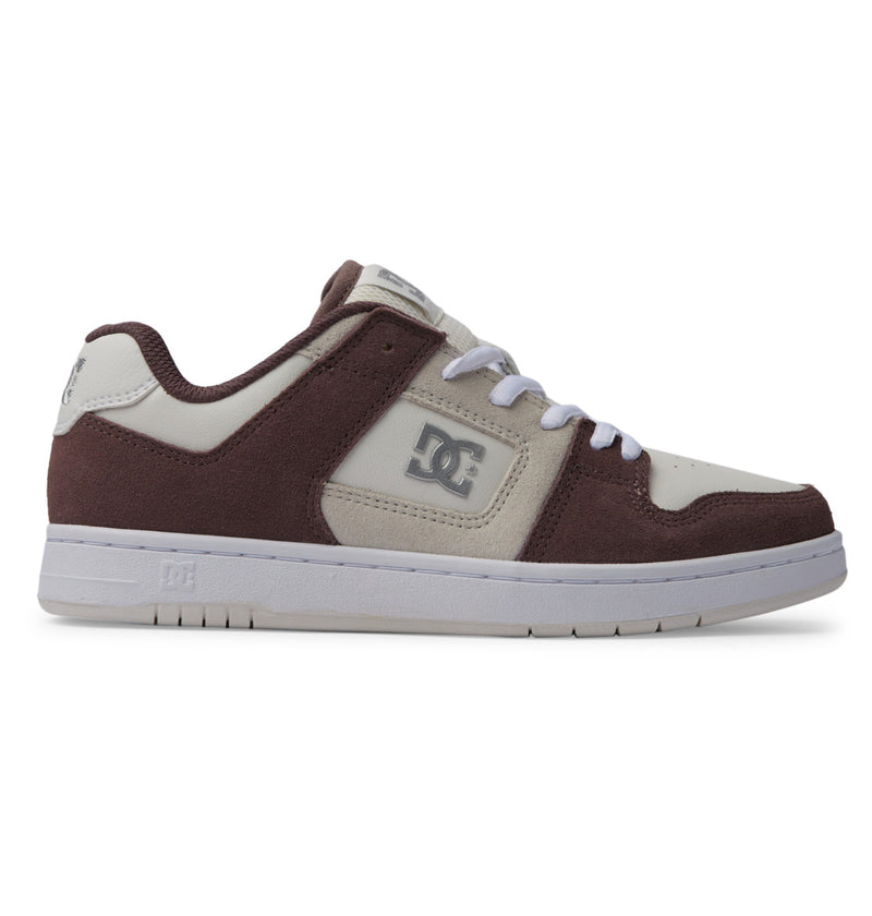 Load image into Gallery viewer, DC Women&#39;s Manteca 4 Leather Shoes Plum/Offwhite ADJS100161_POW
