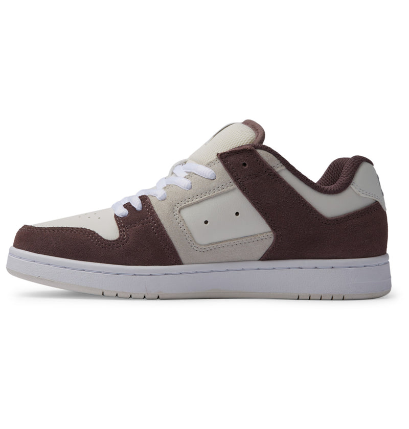 Load image into Gallery viewer, DC Women&#39;s Manteca 4 Leather Shoes Plum/Offwhite ADJS100161_POW
