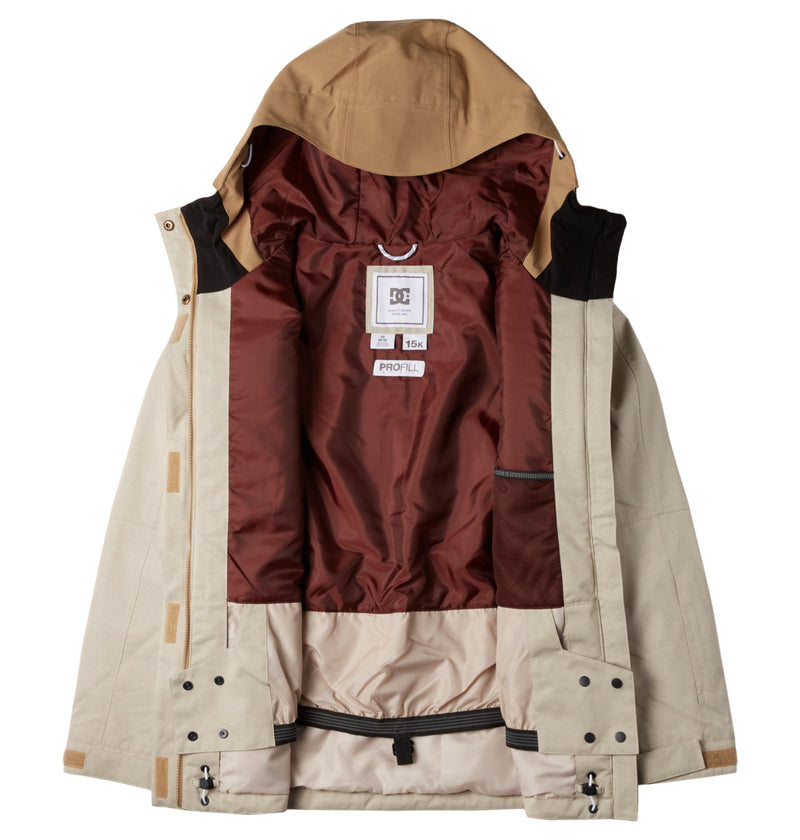 Load image into Gallery viewer, DC Women&#39;s Liberate Snow Jacket Silver Lining ADJTJ03045_SGL0
