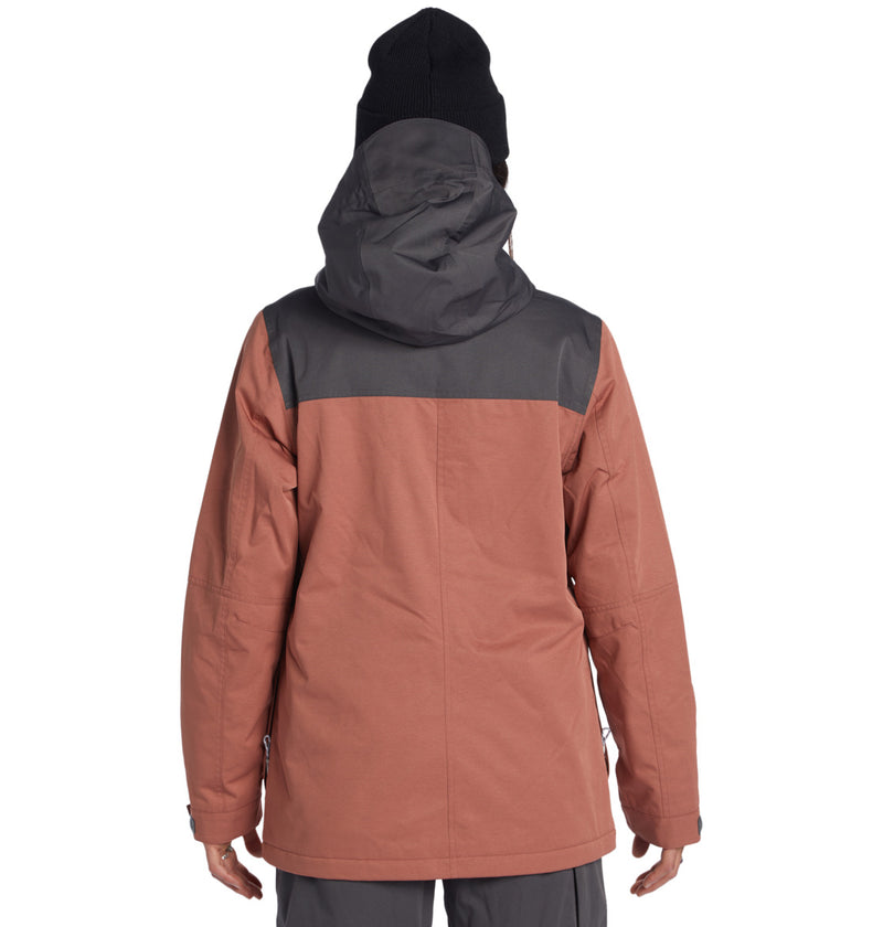 Load image into Gallery viewer, DC Women&#39;s Liberate Snow Jacket Cedar Wood ADJTJ03045_MMS0
