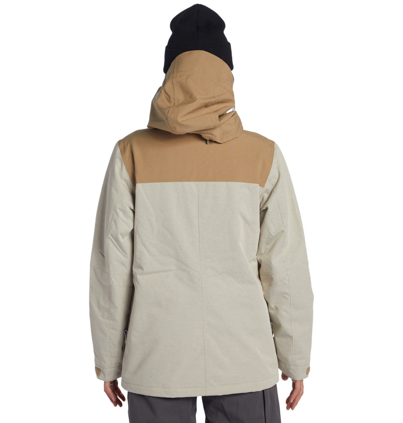 Load image into Gallery viewer, DC Women&#39;s Liberate Snow Jacket Silver Lining ADJTJ03045_SGL0
