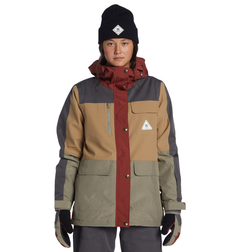 Load image into Gallery viewer, DC Women&#39;s Liberate Snow Jacket Repurpose ADJTJ03045_XNGB
