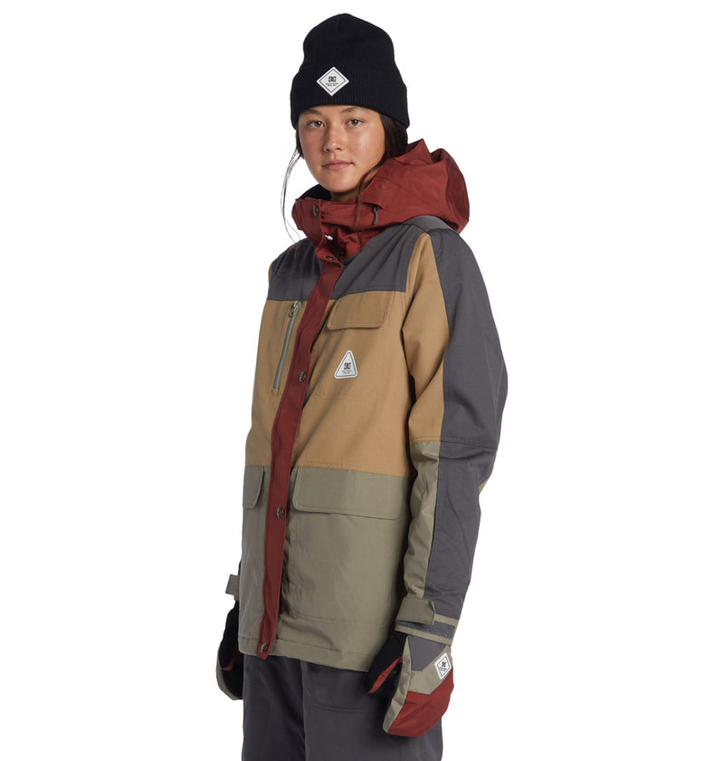 Load image into Gallery viewer, DC Women&#39;s Liberate Snow Jacket Repurpose ADJTJ03045_XNGB
