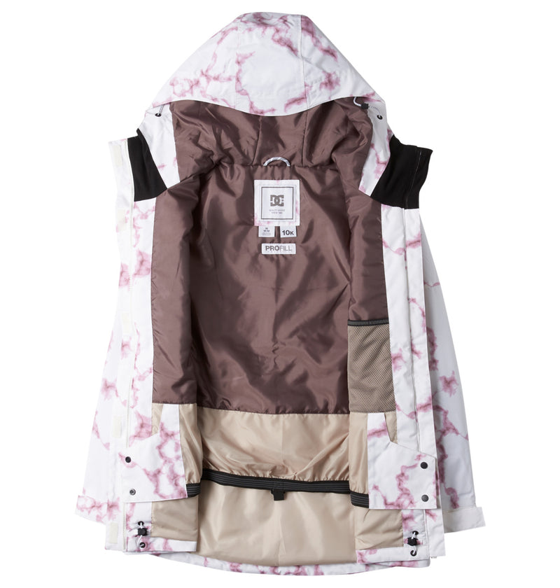 Load image into Gallery viewer, DC Women&#39;s Cruiser Snow Jacket Marble ADJTJ03047_XWWP
