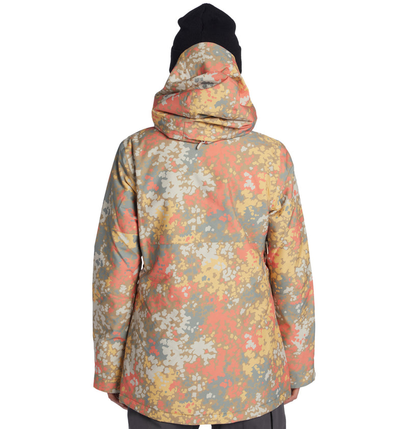 Load image into Gallery viewer, DC Women&#39;s Cruiser Snow Jacket Fractal Coral ADJTJ03047_XCYM
