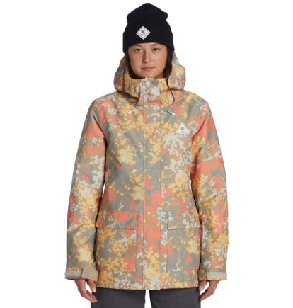 DC Women's Cruiser Snow Jacket Fractal Coral ADJTJ03047_XCYM